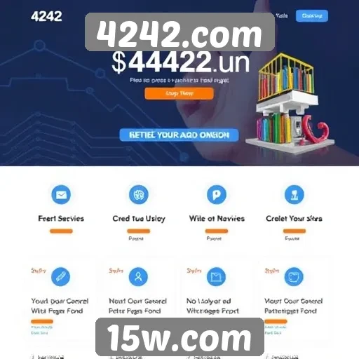 Comparação entre 4242.com e concorrentes no setor