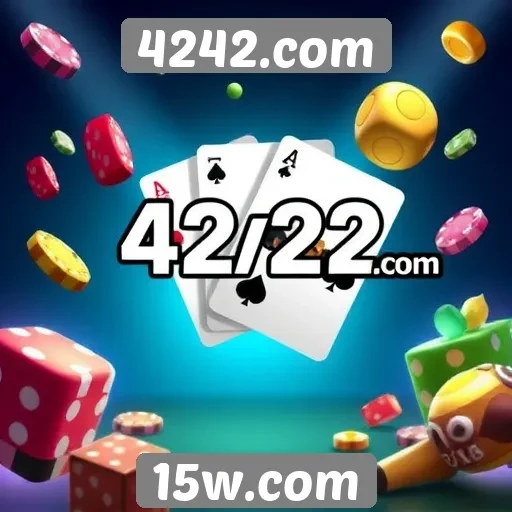 4242.com oferece diversidade de jogos online