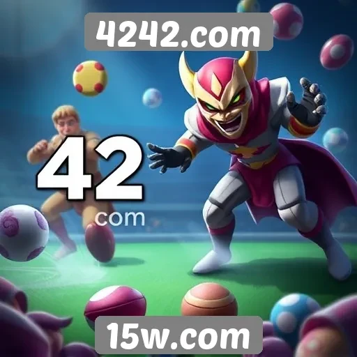 Plataforma de jogos 4242.com oferece variedade de títulos